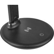 Светильник светодиодный настольный 80 322 NDF-D044-8W-MK-BL-LED 8Вт 2700/4000/6000К 300лм сенсор USB ЖК дисплей (дата/время/будильник/температура) на основании черн. Navigator 80322