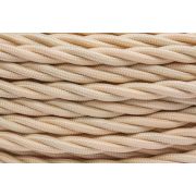 Провод ретро 2х1.5 матов. зол./песочн. (уп.150м) Bironi B1-424-719-150