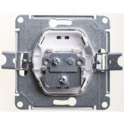 Розетка телевизионная одиночная TV 1-м СП Glossa 1дБ механизм шоколад SE GSL000891