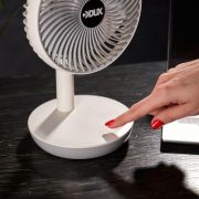 Вентилятор настольный 6Вт USB бел. DUX 60-0214