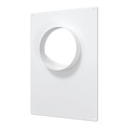 100ПТП Площадка торц. пласт. 180х250 фланец d100