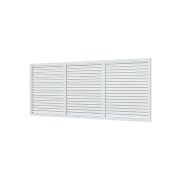П60150Р, Решетка вентиляционная, ПВХ,600х1500, бел