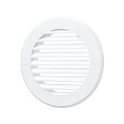 10РК Решетка вент.круглая с фланцем D100