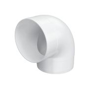 10ККП 90°, Колено круглое пластик 90°, D100