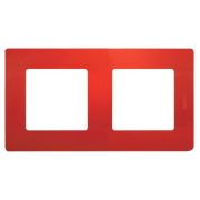 Рамка 2-м Etika красн. IEK 672532