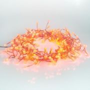 Гирлянда светодиодная «Мишура LED» 3м 288LED красн. 18Вт 220-240В IP20 провод ПВХ прозр. Neon-Night 303-602