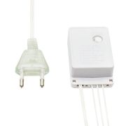 Гирлянда светодиодная «Мишура LED» 3м 288LED роз. 18Вт 220-240В IP20 провод ПВХ прозр. Neon-Night 303-607